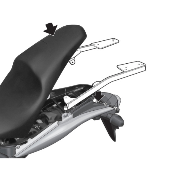 Shad Top Box Fitting Kit